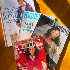 Vogue Knitting Magazine Collection and hardcover book